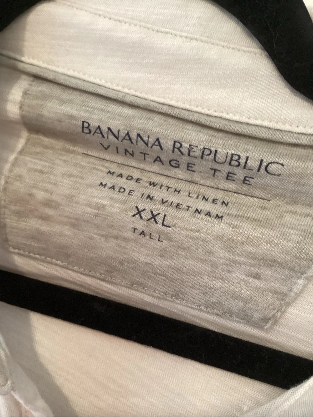 Banana Republic Vintage Tee Polo Shirt 2XLT EUC